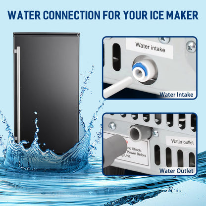 Commercial Ice Maker Machine – Freestanding & Built-In Design