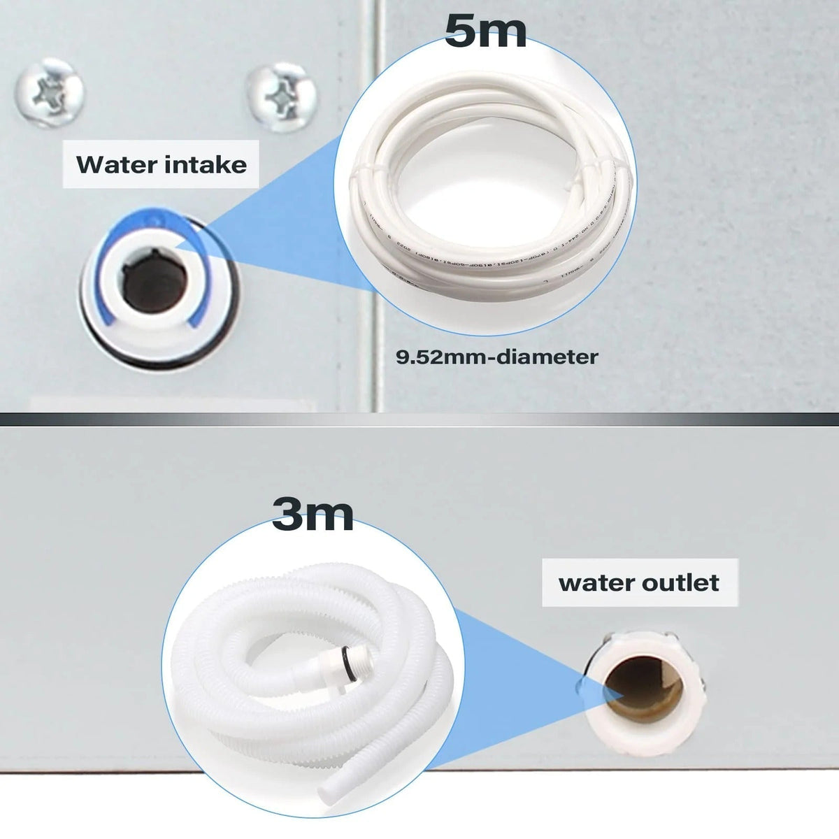 Commercial Ice Maker Machine with Large Ice Storage Capacity